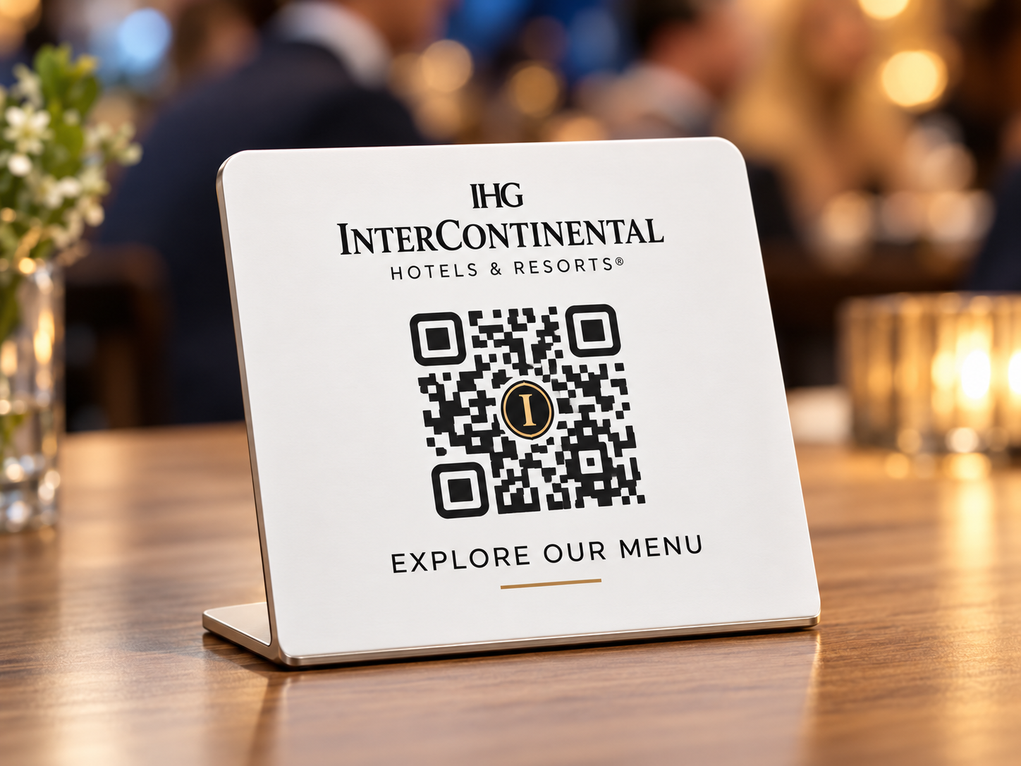 Primer upotrebe QR ili poslovne kartice, događaji i sajmovi